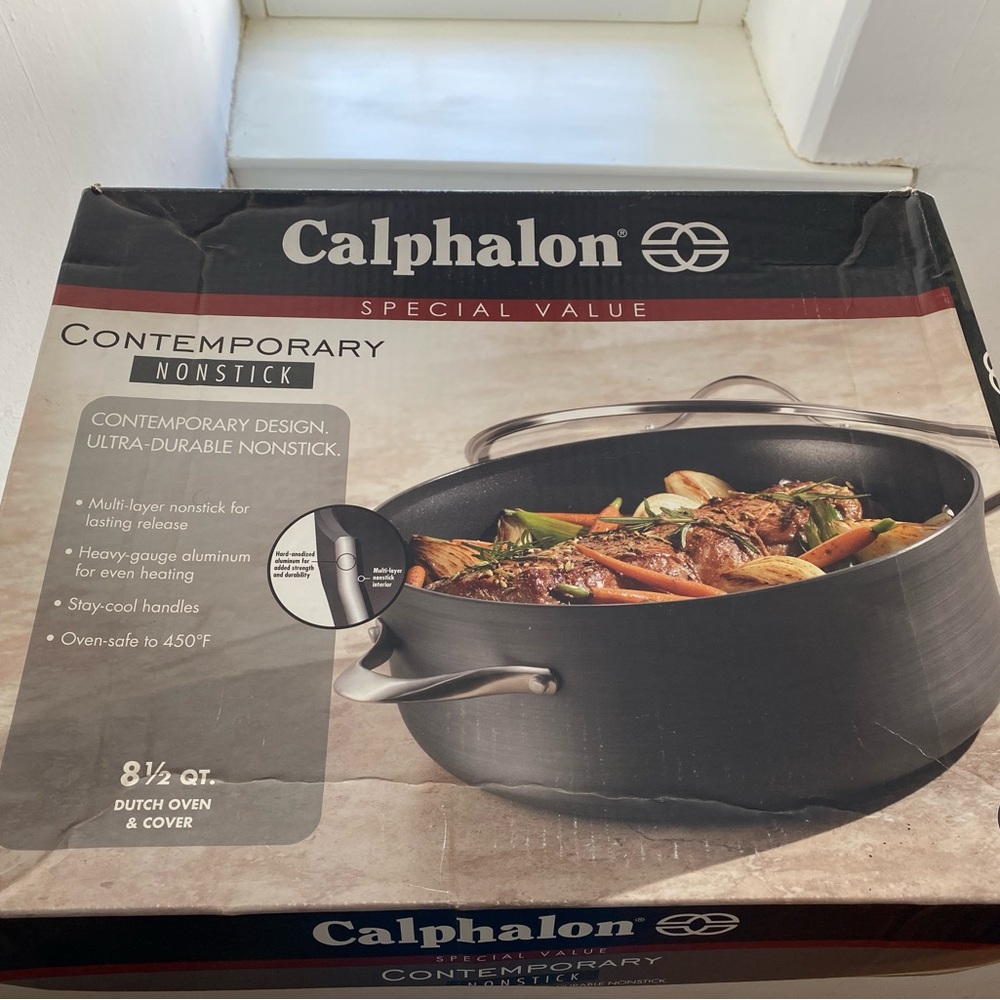 Calphalon Contemporary Nonstick 8.5 Qt. Dutch Oven & Cover